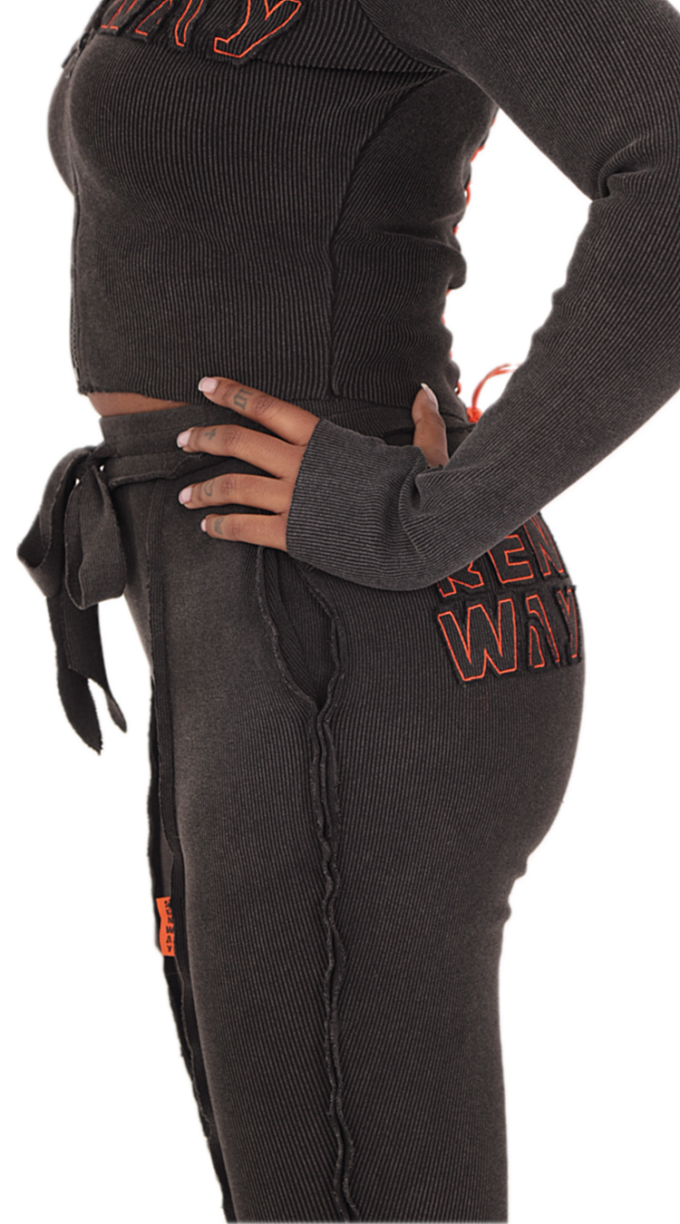 RENI RIBBED TRSR