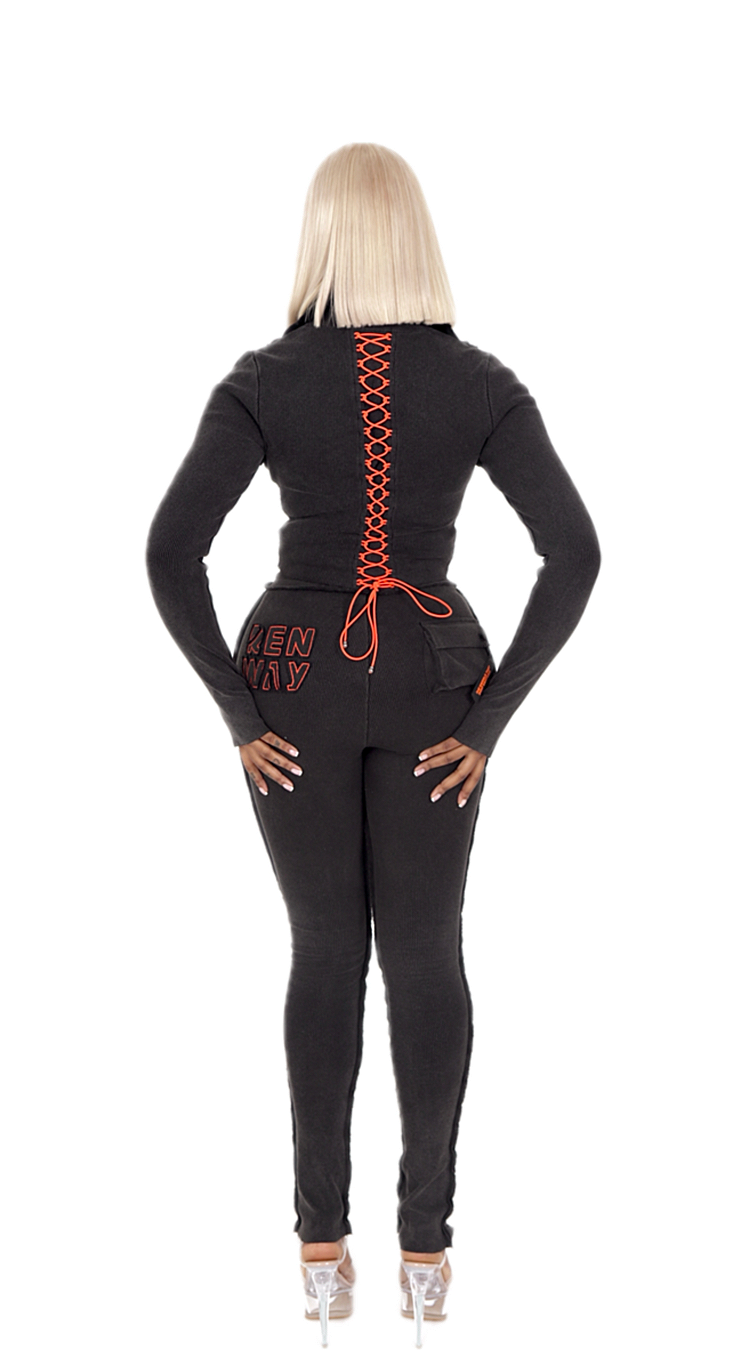 RENI RIBBED TRSR