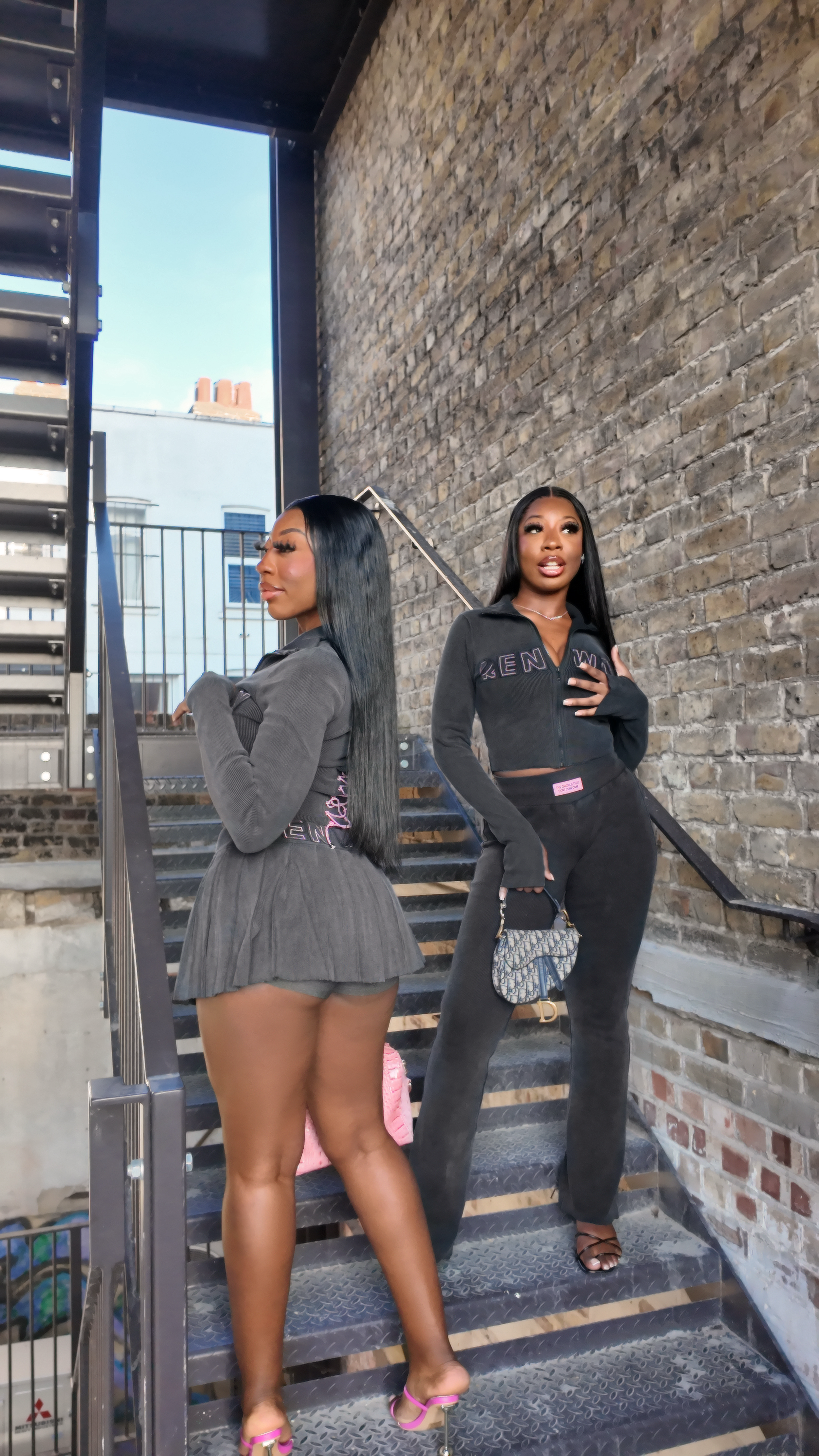 PINKPRNT 3 PIECE SUIT